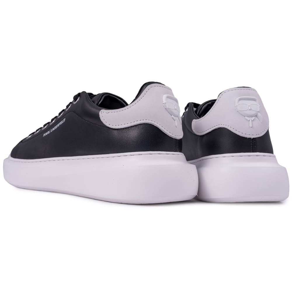 Karl Lagerfeld Μαύρα Sneakers 100% Leather - KL56525