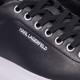 Karl Lagerfeld Μαύρα Sneakers 100% Leather - KL56525