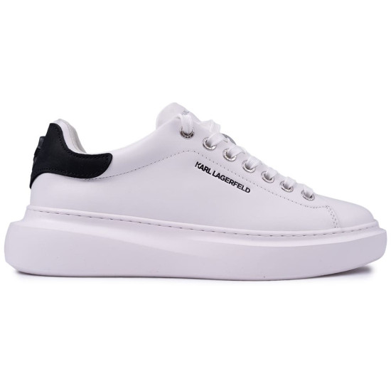 Karl Lagerfeld Λευκά Sneakers 100% Leather - KL56525