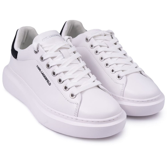 Karl Lagerfeld Λευκά Sneakers 100% Leather - KL56525