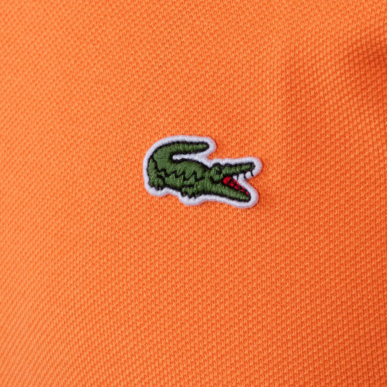 LACOSTE Πορτοκαλί Κοντομάνικο polo - 3L1212