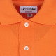 LACOSTE Πορτοκαλί Κοντομάνικο polo - 3L1212