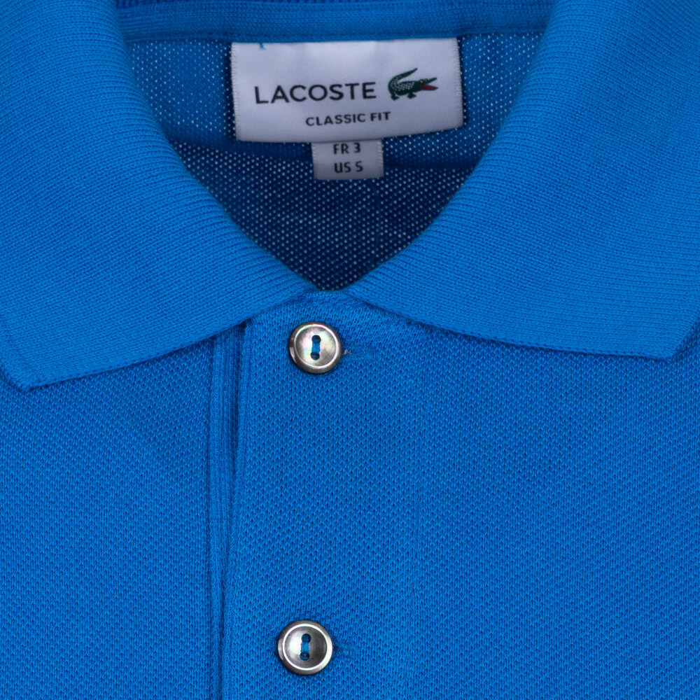 LACOSTE Μπλε Κοντομάνικο polo - 3L1212