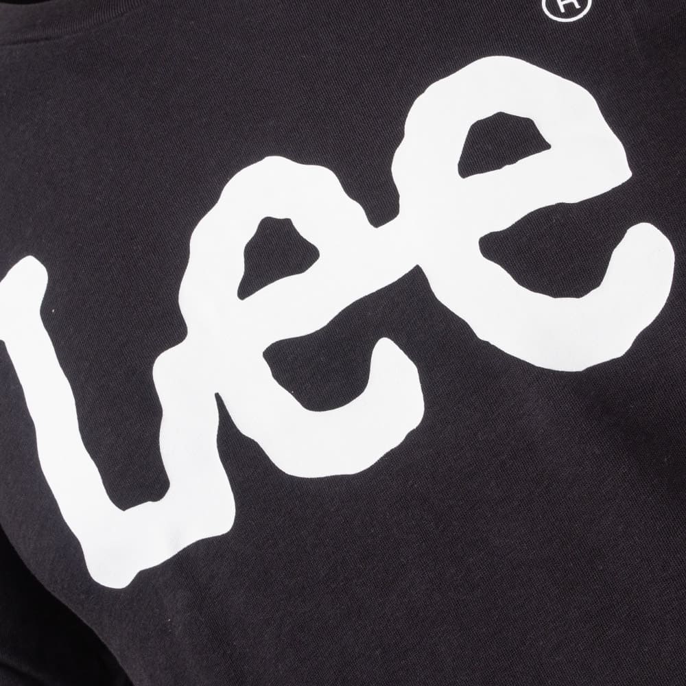 LEE Μαύρο T-shirt C Neck - L65QAI01