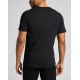 LEE T-shirt Round Neck 100% Cotton L65QAI01 Μαύρο