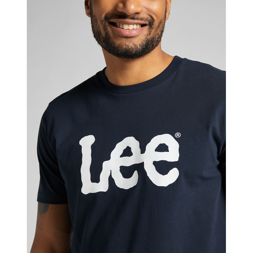 LEE Μπλε T-shirt C Neck - L65QAIEE