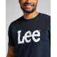 LEE Μπλε T-shirt C Neck - L65QAIEE