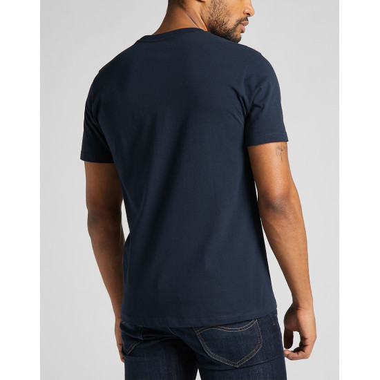 LEE Μπλε T-shirt C Neck - L65QAIEE