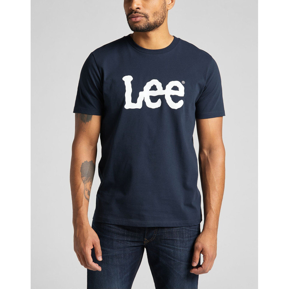 LEE Μπλε T-shirt C Neck - L65QAIEE