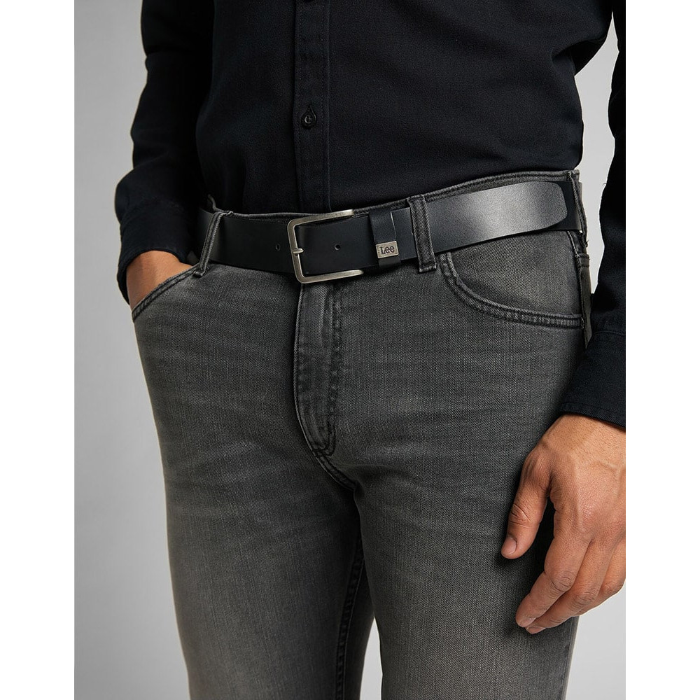 LEE Μαύρη Ζώνη 100% Leather - LA035301