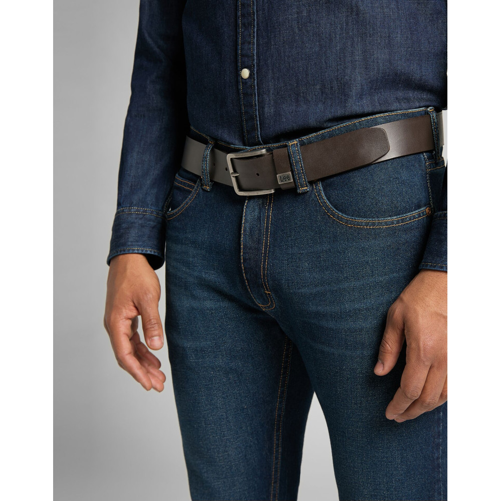 Lee Καφέ Ζώνη 100% Leather - LA035324