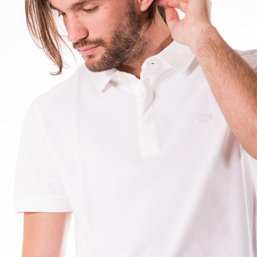 LACOSTE Λευκό Κοντομάνικο polo - PH5522
