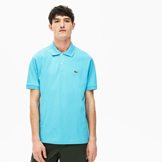 LACOSTE Μπλε Κοντομάνικο polo - 3L1212