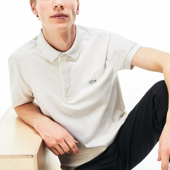 LACOSTE Γκρι Κοντομάνικο polo - PH5522