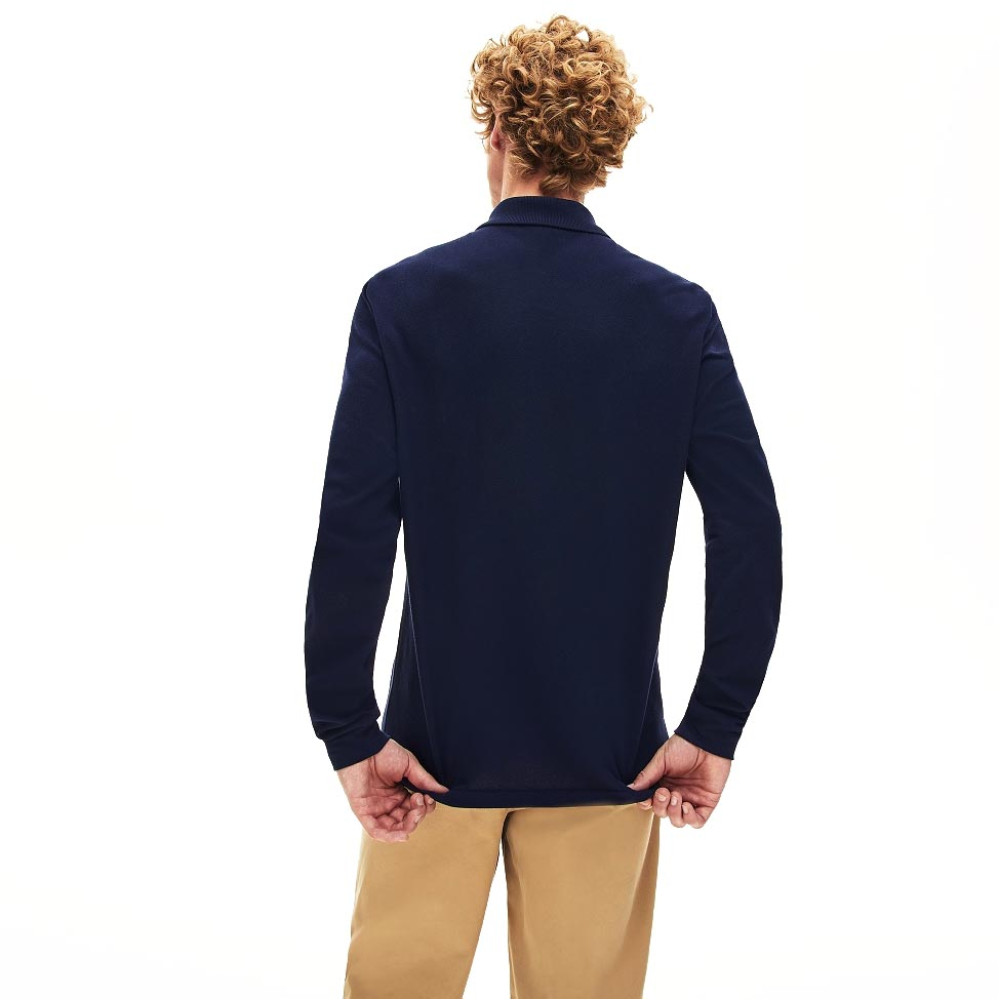 Lacoste Μπλε Μακρυμάνικο polo - 3L1312