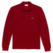 Lacoste Μπορντό Μακρυμάνικο polo - 3L1312