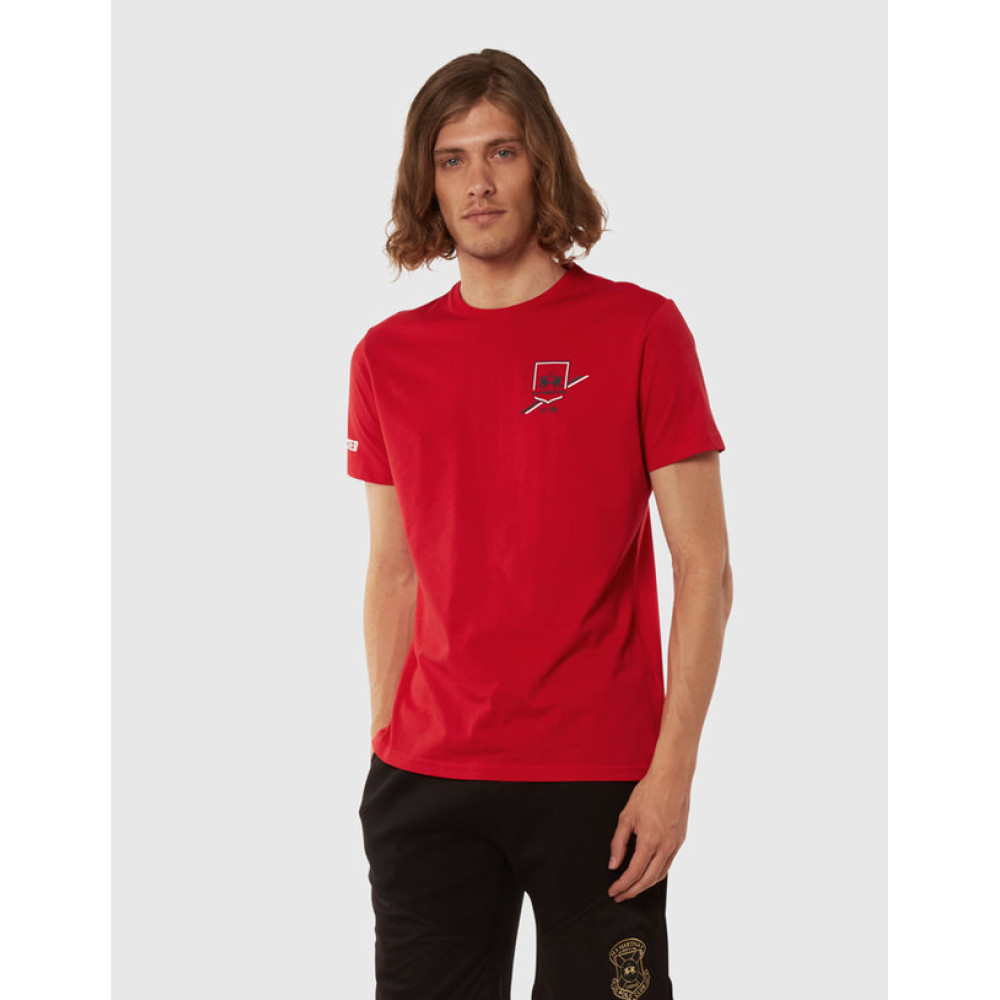LA MARTIΝA - T-shirt 3LMPMR018 Κόκκινο