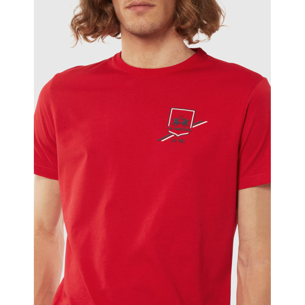 LA MARTIΝA - T-shirt 3LMPMR018 Κόκκινο