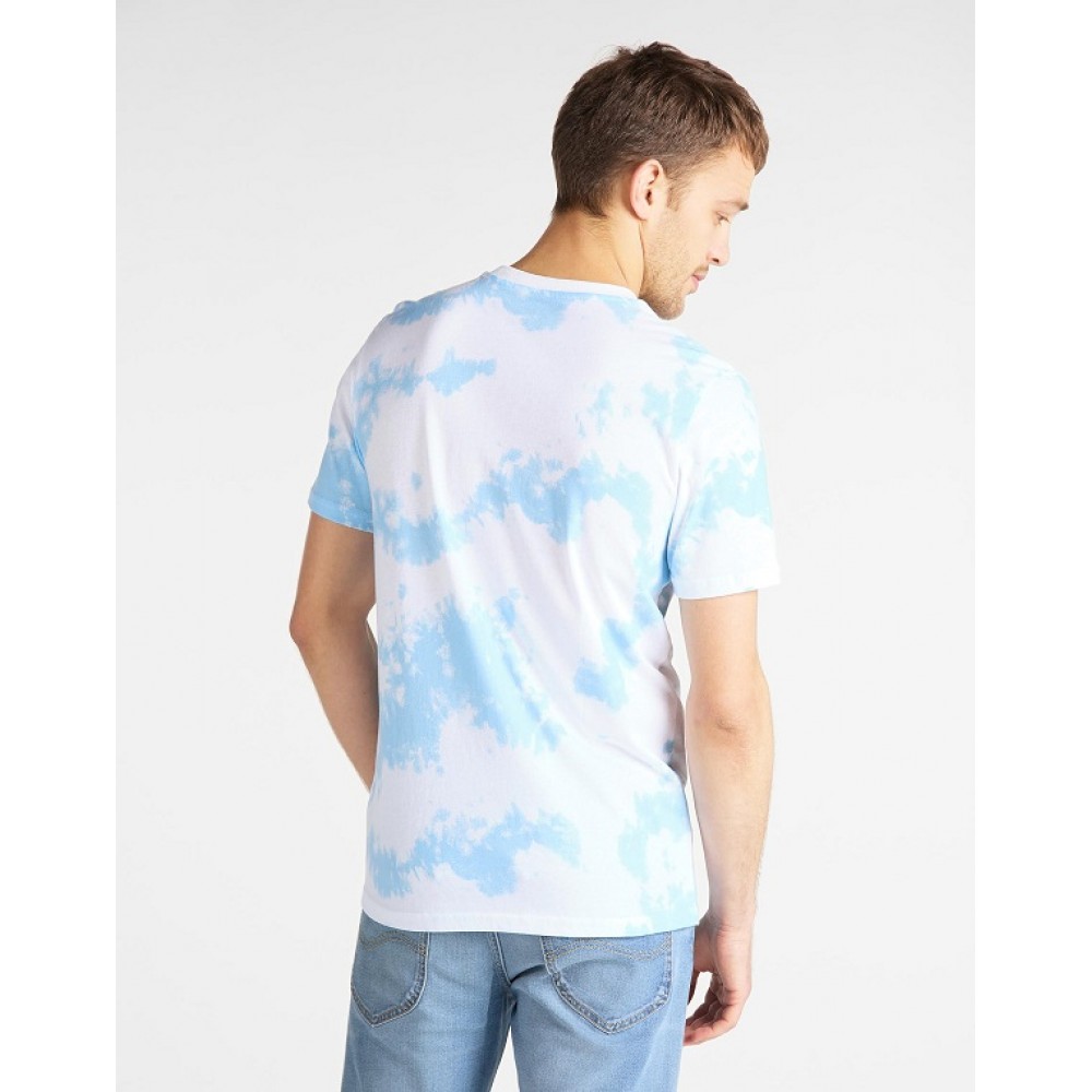 LEE Γαλάζιο T-shirt C Neck - L61GFENR
