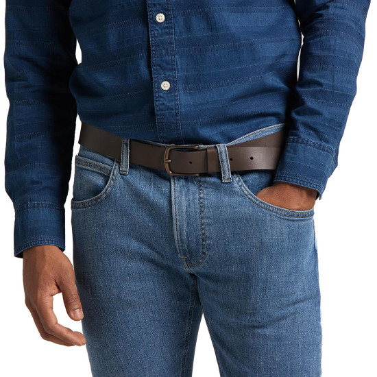 LEE Καφέ Ζώνη 100% Leather - LG015324