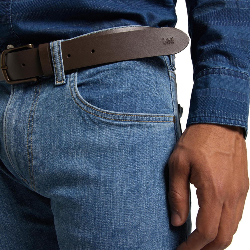 LEE Καφέ Ζώνη 100% Leather - LG015324
