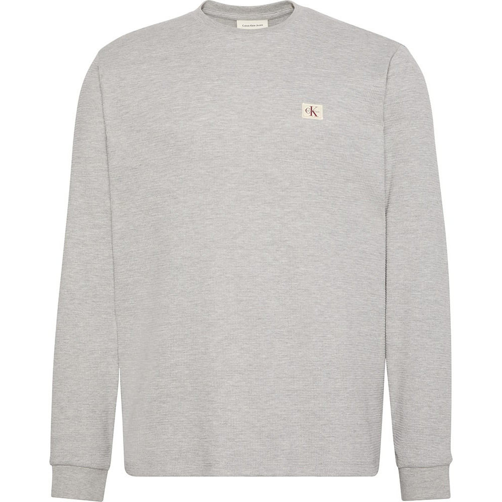 Calvin Klein Γκρι Μπλούζα C Neck - LV040EM217