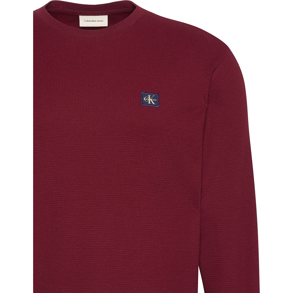 Calvin Klein Κόκκινη Μπλούζα C Neck - LV040EM217