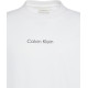Calvin Klein Λευκή Μπλούζα C Neck - LV04LD232G
