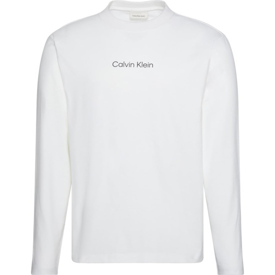 Calvin Klein Λευκή Μπλούζα C Neck - LV04LD232G