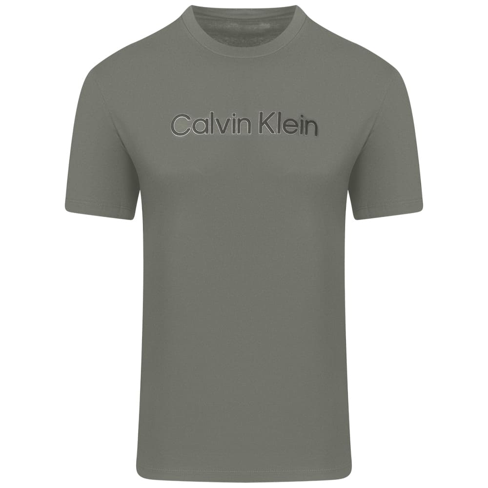 Calvin Klein Χακί T-shirt C Neck - LV04LF809G