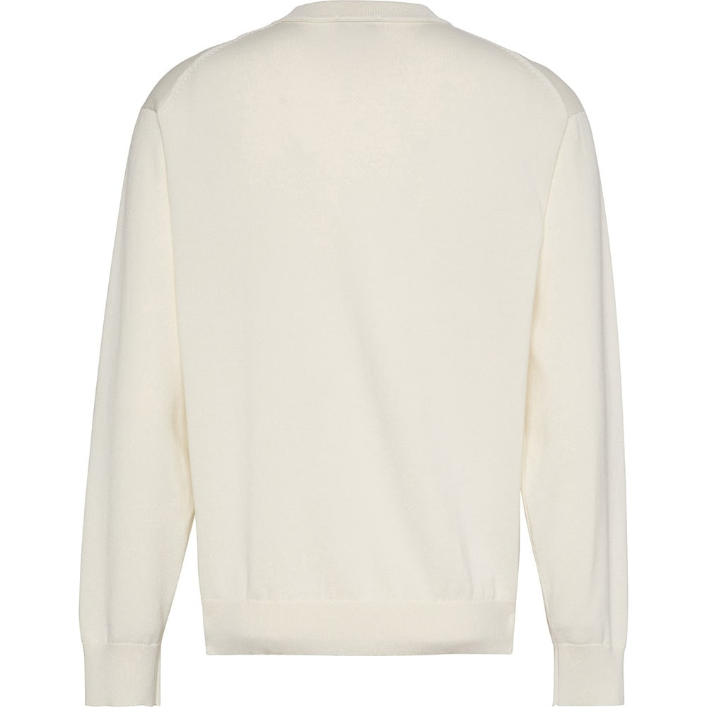 Calvin Klein Λευκό Πουλόβερ C Neck - LV04RC309G