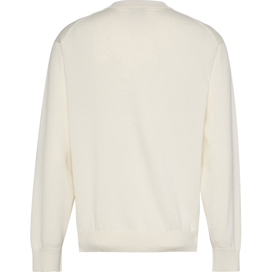 Calvin Klein Λευκό Πουλόβερ C Neck - LV04RC309G
