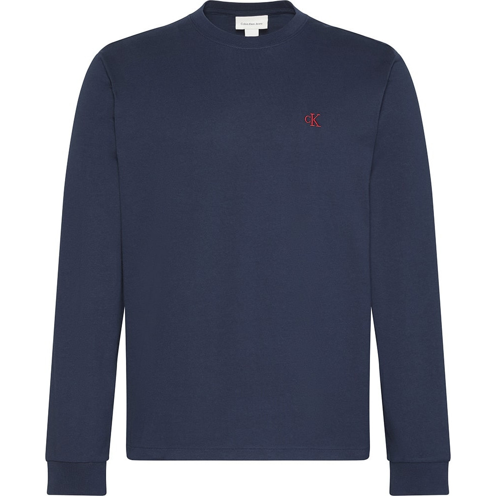 Calvin Klein Μπλε Μπλούζα C Neck - LV04RD247G