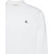 Calvin Klein Λευκή Μπλούζα C Neck - LV04RD247G