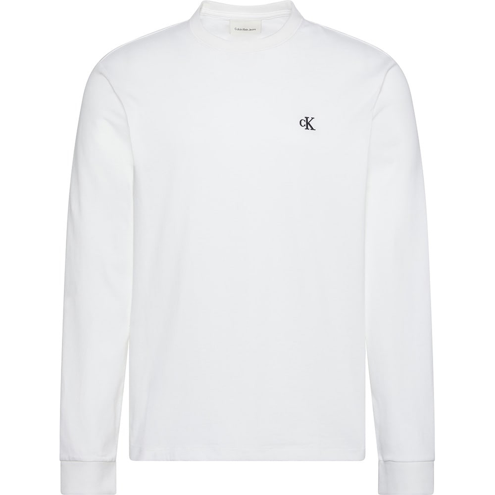 Calvin Klein Λευκή Μπλούζα C Neck - LV04RD247G