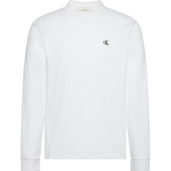 Calvin Klein Λευκή Μπλούζα C Neck - LV04RD247G