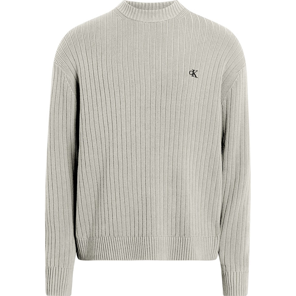 Calvin Klein Εκρού Πουλόβερ C Neck - LV04RD314G
