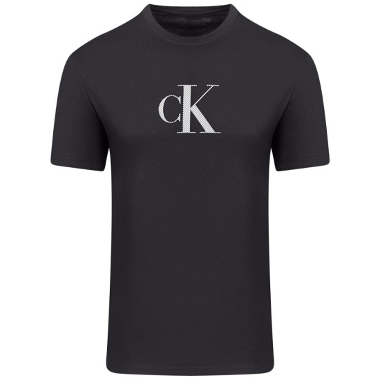Calvin Klein Μαύρο T-shirt C Neck - LV04RF853G