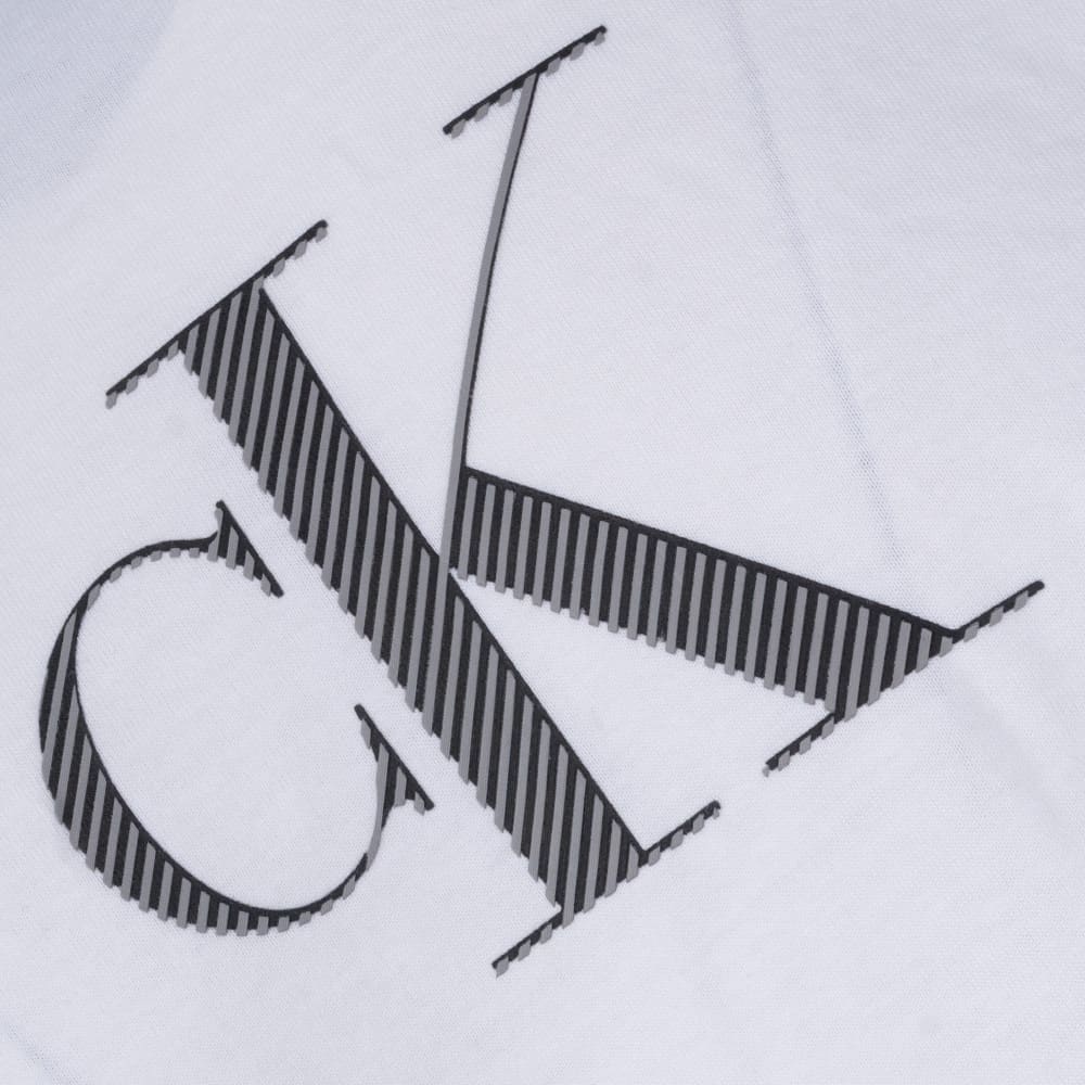 Calvin Klein Λευκό T-shirt C Neck - LV04RF853G