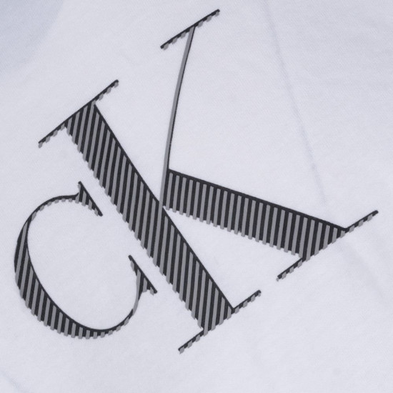 Calvin Klein Λευκό T-shirt C Neck - LV04RF853G