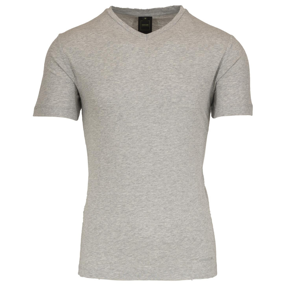 GEOX Γκρι T-Shirt V-Neck - M1210H T2870