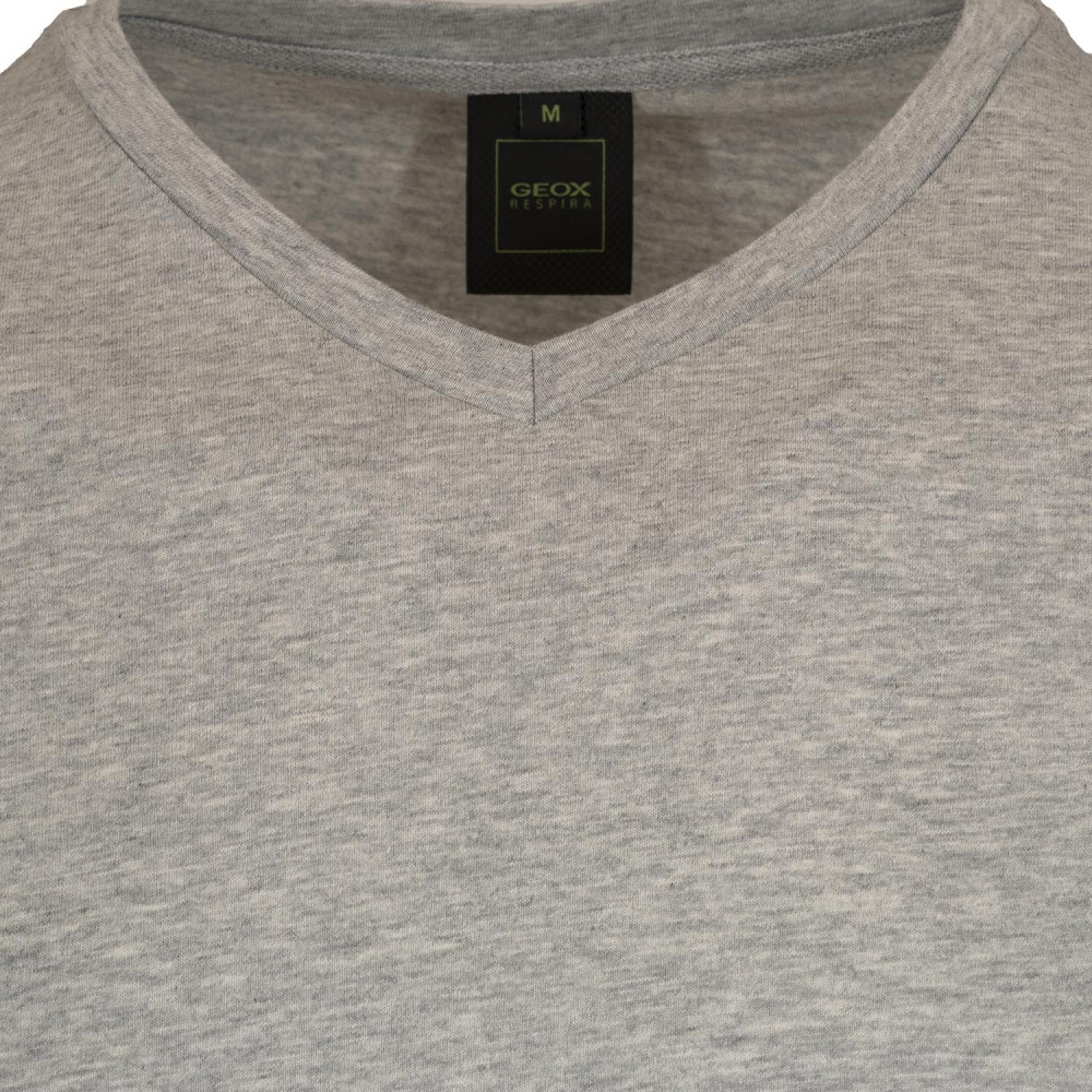 GEOX Γκρι T-Shirt V-Neck - M1210H T2870