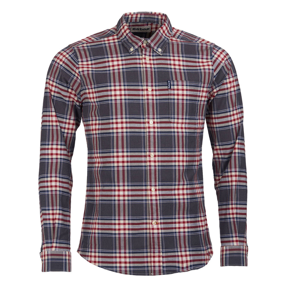 Barbour Πουκάμισο Γκρι Kάρο - 3BRMSH4549 