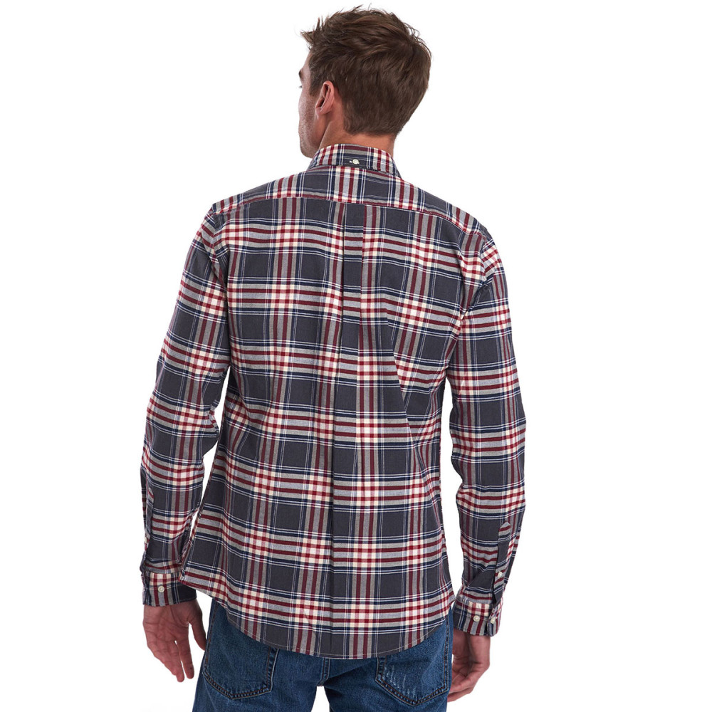 Barbour Πουκάμισο Γκρι Kάρο - 3BRMSH4549 