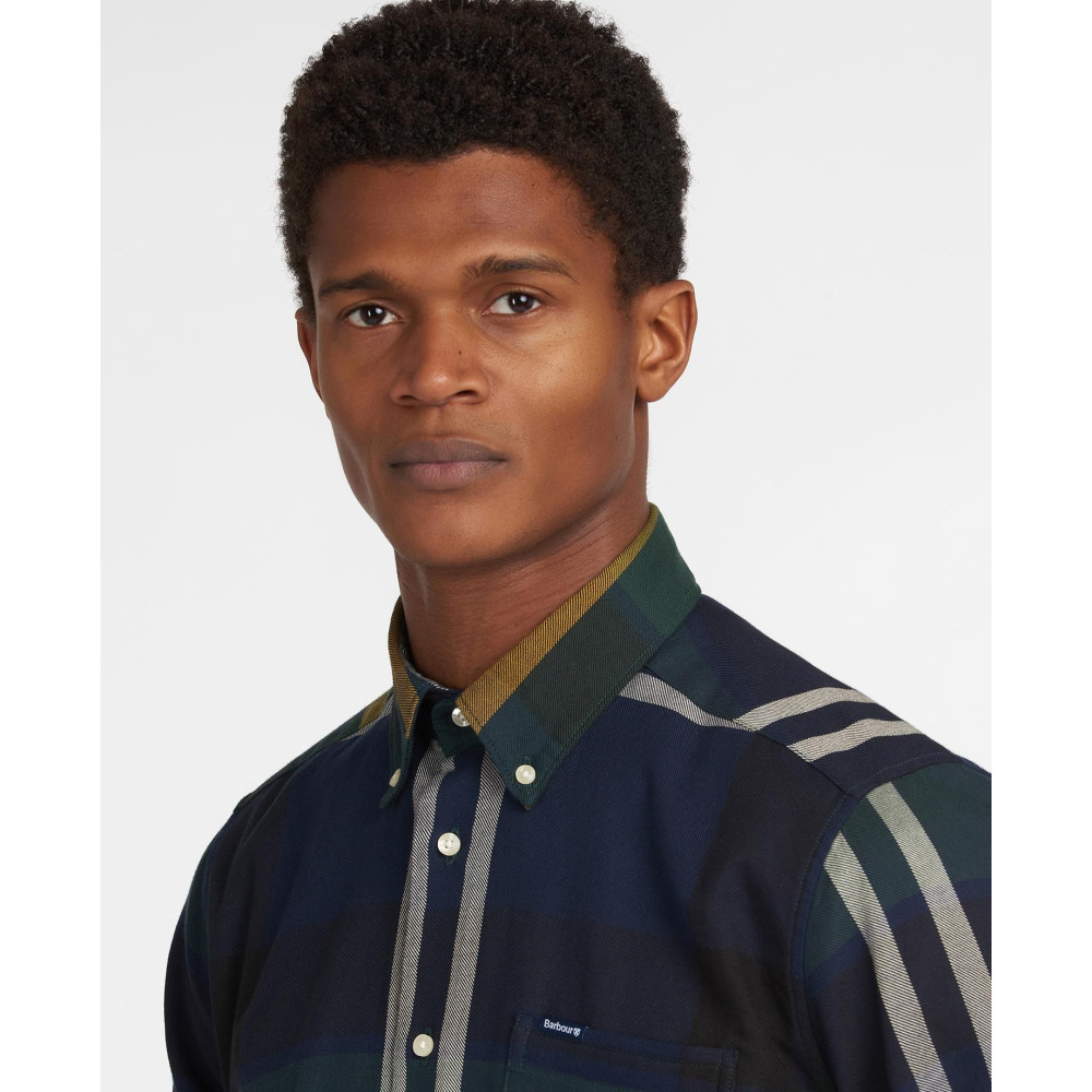 BARBOUR Πράσινο Πουκάμισο Καρό Button Down - 3BRMSH4980
