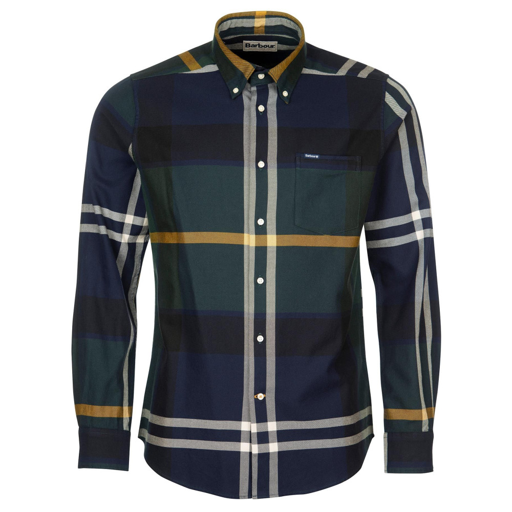 BARBOUR Πράσινο Πουκάμισο Καρό Button Down - 3BRMSH4980