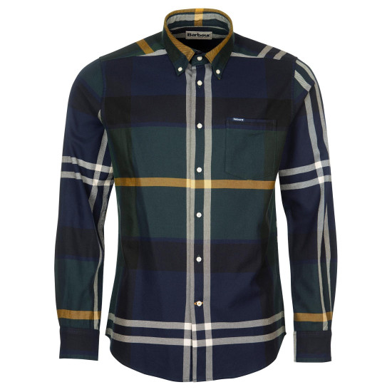 BARBOUR Πράσινο Πουκάμισο Καρό Button Down - 3BRMSH4980