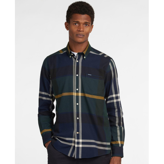 BARBOUR Πράσινο Πουκάμισο Καρό Button Down - 3BRMSH4980