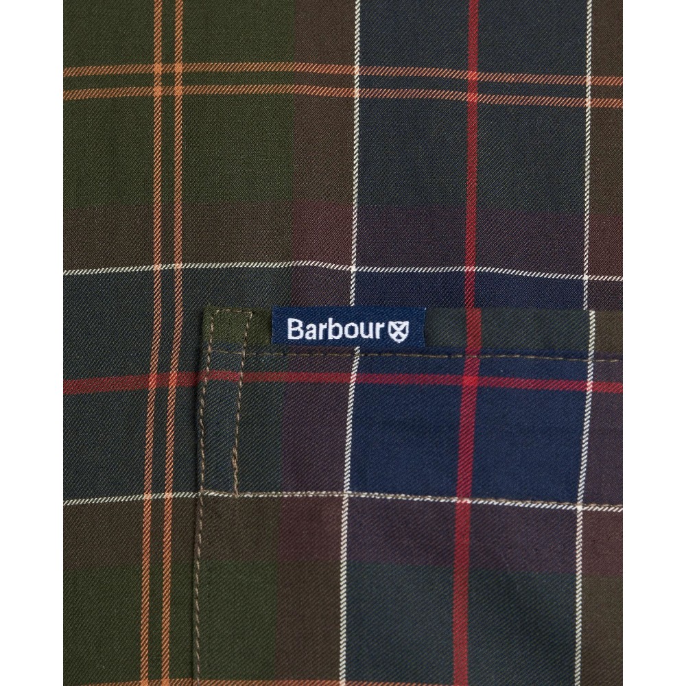 BARBOUR Πουκάμισο Πράσινο Καρό Button Down - 3BRMSH4982 