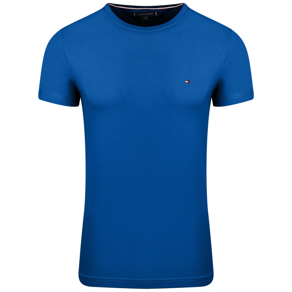 Tommy Hilfiger Μπλε T-shirt C Neck - MW0MW10800